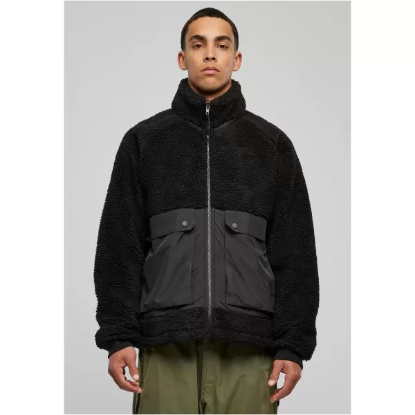  Pánska bunda URBAN CLASSICS TB6329 čierna/čierna 