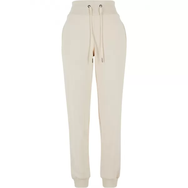  Dámske tepláky URBAN CLASSICS TB6863 biela/piesok 
