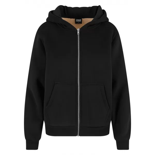  Dámska mikina URBAN CLASSICS TB7166 ČIERNA 