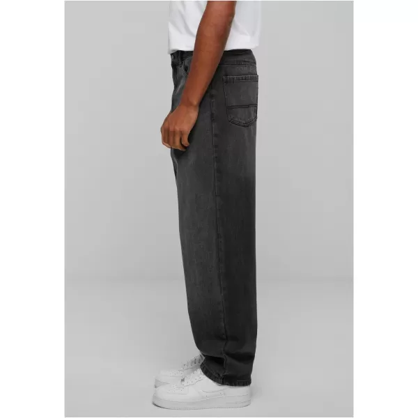  Pánske džínsy URBAN CLASSICS TB6398 Black Washed 