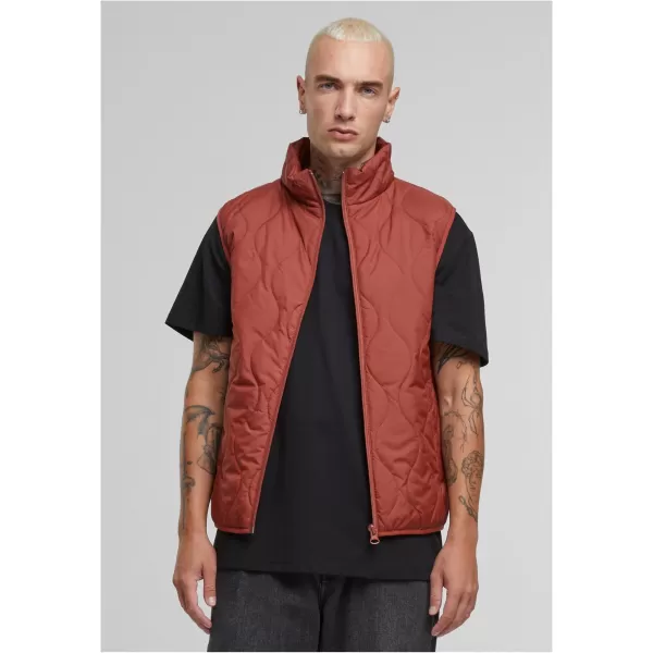  Pánska vesta URBAN CLASSICS TB7012 TMAVÁ HRDZA 
