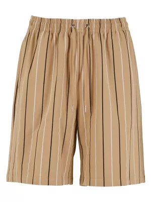 Pánske šortky URBAN CLASSICS TB7314 ZVÄZOK BÉŽOVÁ/BIELA/ČIERNA