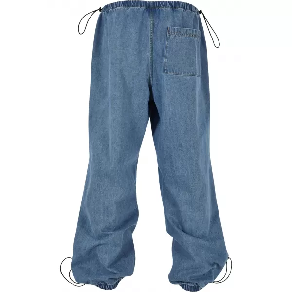 Pánske džínsy URBAN CLASSICS TB6354 SVETLOMODRÉ UMYTÉ 