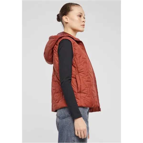  Dámska vesta URBAN CLASSICS TB7009 TMAVÁ HRDZA 