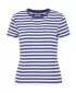 Dámska t -shirt URBAN CLASSICS TB6826 Biela/tmavomodrá