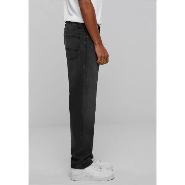  Pánske džínsy URBAN CLASSICS TB6396 Black Washed 