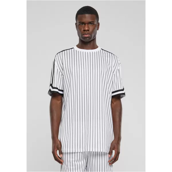  Pánska t -shirt URBAN CLASSICS TB6680 biela/čierna 