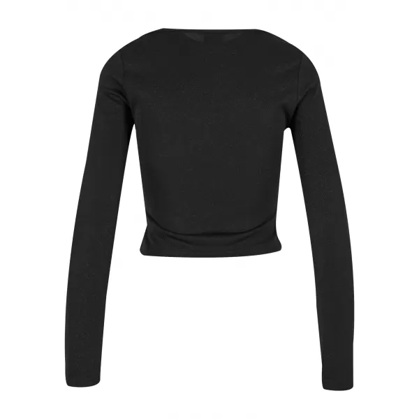  Dámske tričko URBAN CLASSICS TB6996 ČIERNA 