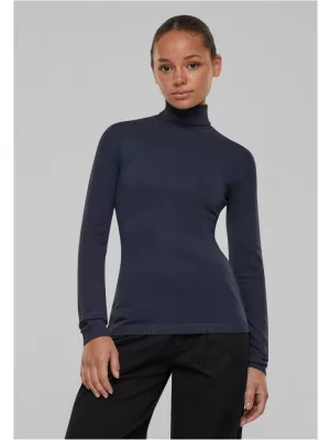 Dámske sveter mestské klasiky TB6115 Navy