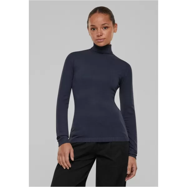  Dámske sveter mestské klasiky TB6115 Navy 