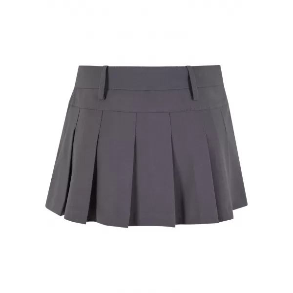  Dámska sukňa URBAN CLASSICS TB7060 TMAVÝ KAMEŇ 