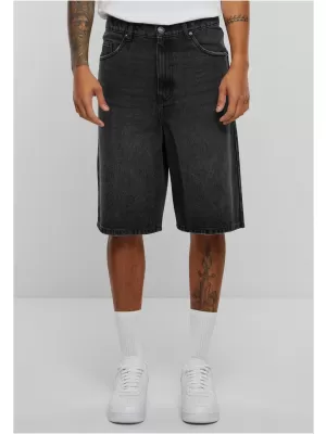Pánske šortky URBAN CLASSICS TB6639 Black Washed
