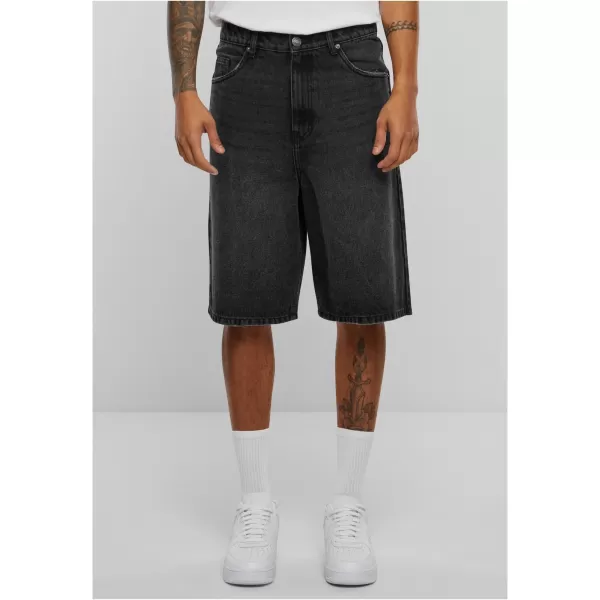  Pánske šortky URBAN CLASSICS TB6639 Black Washed 