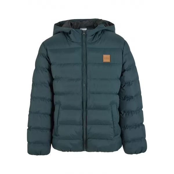  Detská bunda URBAN CLASSICS UCK863 FĽAŠKOVO ZELENÉ 