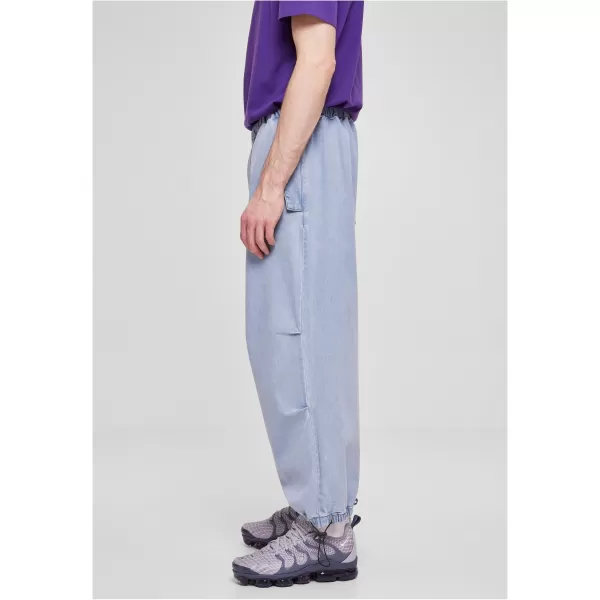  Pánske džínsy URBAN CLASSICS TB6354 SVETLOMODRÉ UMYTÉ 