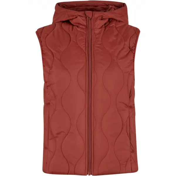  Dámska vesta URBAN CLASSICS TB7009 TMAVÁ HRDZA 