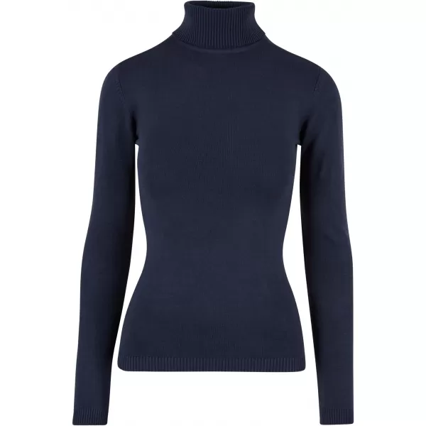  Dámske sveter mestské klasiky TB6115 Navy 