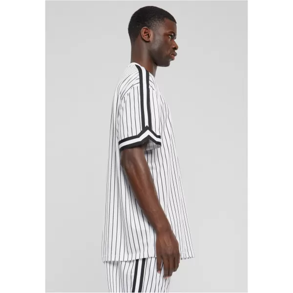  Pánska t -shirt URBAN CLASSICS TB6680 biela/čierna 