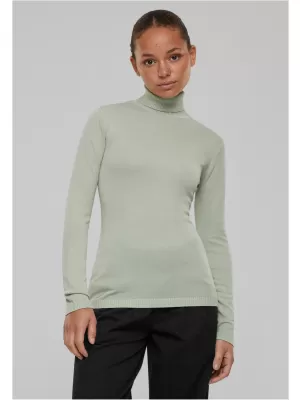 Dámska sveter mestská klasika TB6115 Soft Salvia