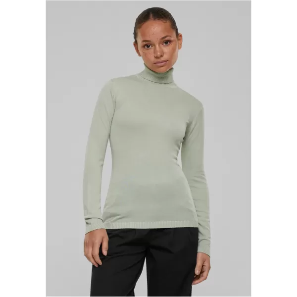  Dámska sveter mestská klasika TB6115 Soft Salvia 