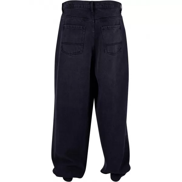  Pánske džínsy URBAN CLASSICS TB6398 Black Washed 