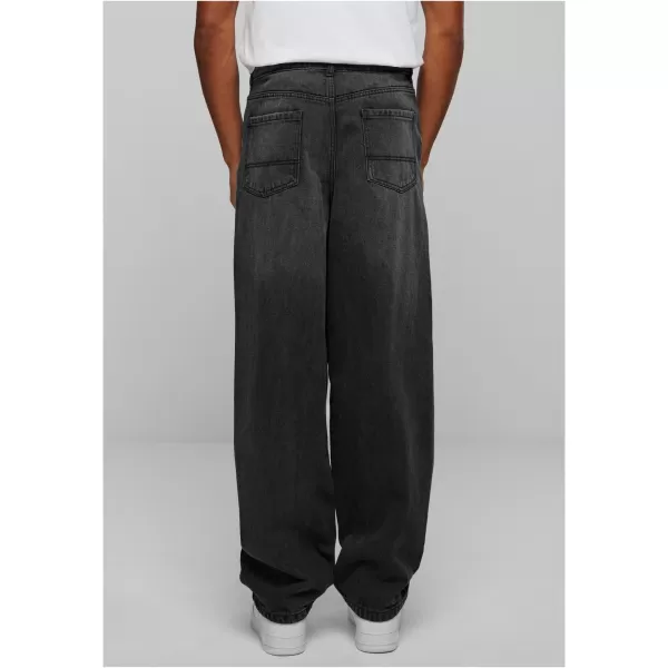  Pánske džínsy URBAN CLASSICS TB6398 Black Washed 