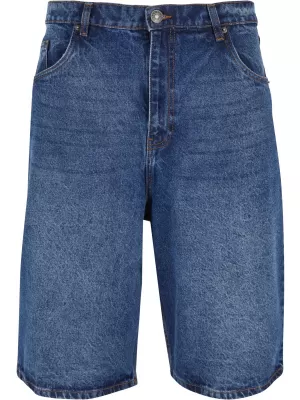 Pánske šortky URBAN CLASSICS TB6639 New Mid Blue Washed