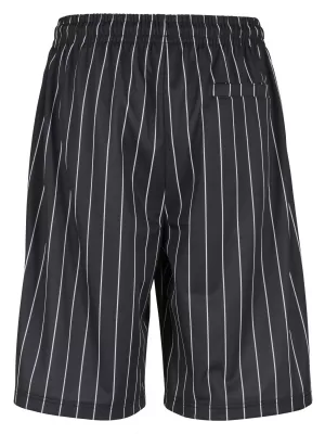Pánske šortky URBAN CLASSICS TB7384 ČIERNA/BIELA