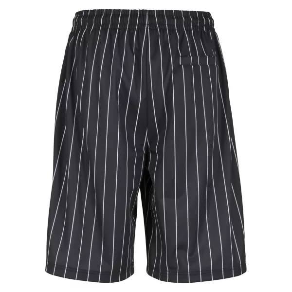  Pánske šortky URBAN CLASSICS TB7384 ČIERNA/BIELA 