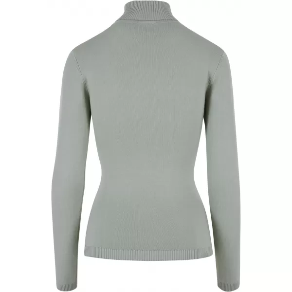  Dámska sveter mestská klasika TB6115 Soft Salvia 