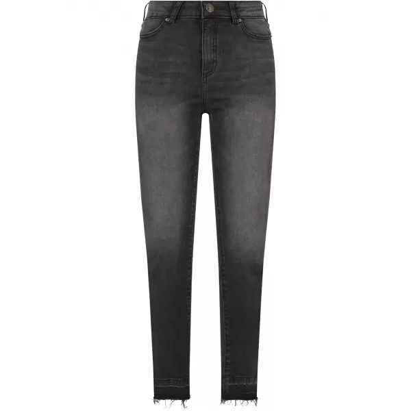  Dámske džínsy URBAN CLASSICS TB6865 Black Washed 