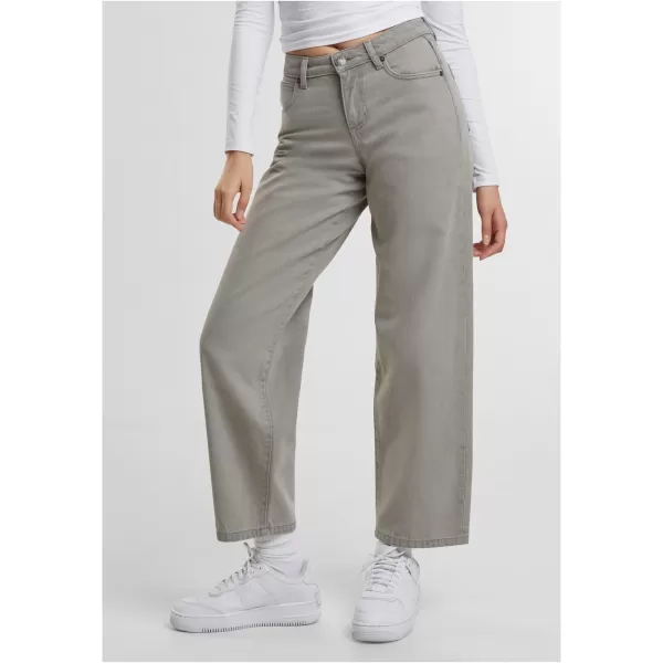  Dámske džínsy URBAN CLASSICS TB7127 ZAPAĽOVAČ ŠPINAVÝ VYPRANÝ 