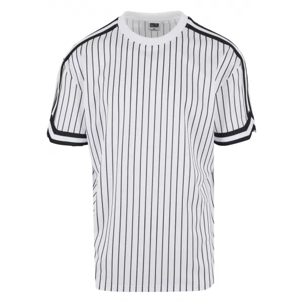  Pánska t -shirt URBAN CLASSICS TB6680 biela/čierna 