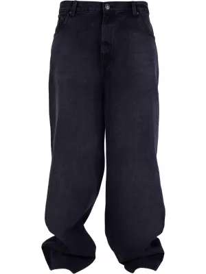 Pánske džínsy URBAN CLASSICS TB6398 Black Washed