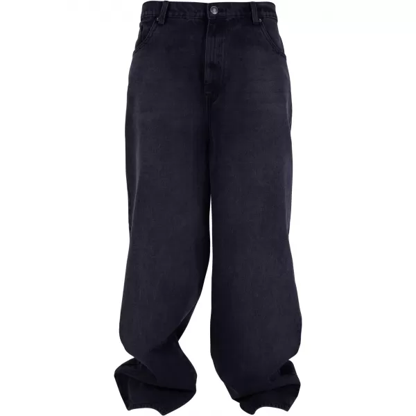  Pánske džínsy URBAN CLASSICS TB6398 Black Washed 