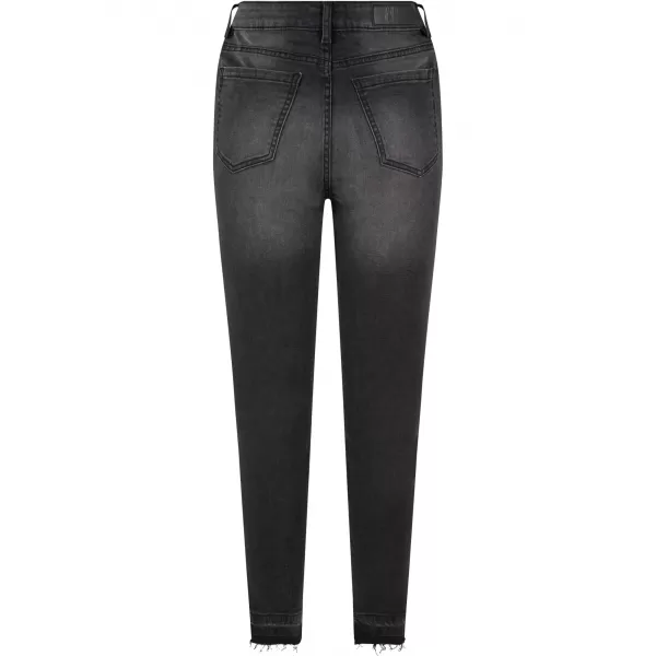  Dámske džínsy URBAN CLASSICS TB6865 Black Washed 