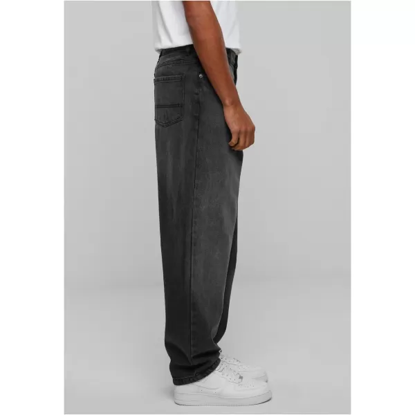  Pánske džínsy URBAN CLASSICS TB6398 Black Washed 
