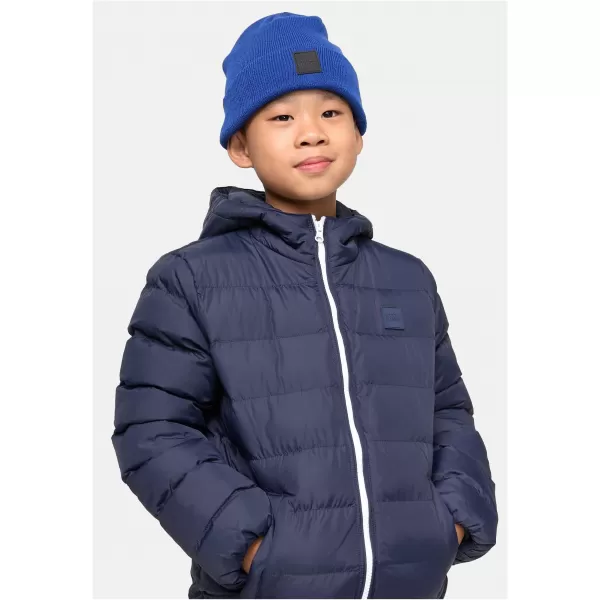  Detská bunda URBAN CLASSICS UCK863 NÁMORNÍCKA/BIELA/NÁMORNÍCKA 
