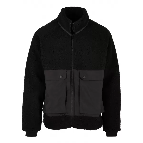  Pánska bunda URBAN CLASSICS TB6329 čierna/čierna 