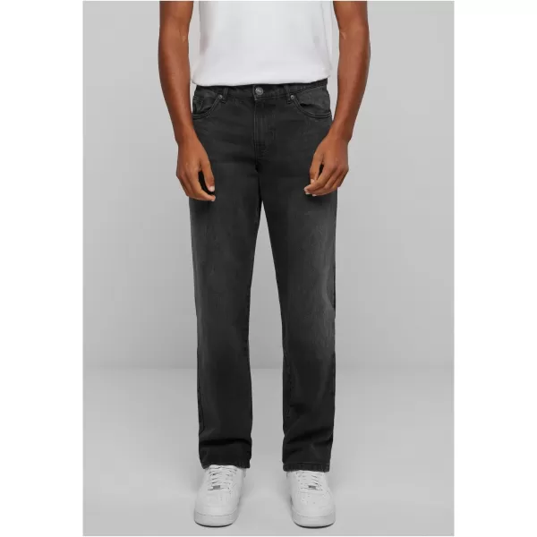  Pánske džínsy URBAN CLASSICS TB6396 Black Washed 