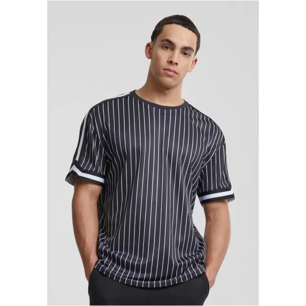  Pánska t -shirt URBAN CLASSICS TB6680 Čierna/biela 