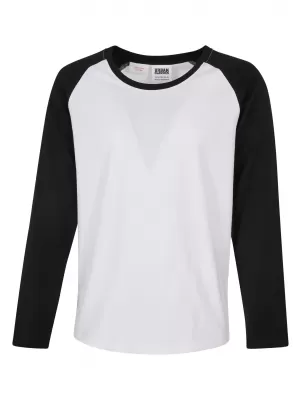 Detské tričko URBAN CLASSICS UCK4539 BIELA/ČIERNA
