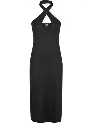 Šaty URBAN CLASSICS TB7499 ČIERNA