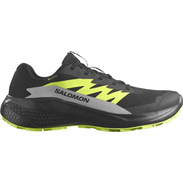  Pánske topánky SALOMON ALPHAGLIDE GTX L47802000 ČIERNA/ZLIATINA/OSTRO ZELENÁ 