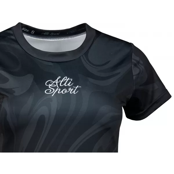  Dámske prémiové funkčné tričko ALTISPORT VOJ/ALW072TR01 ČIERNA 