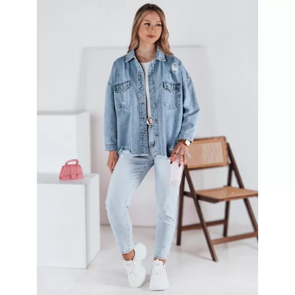  Dámske nohavice DSTREET UY2346 SVETLO MODRÁ 