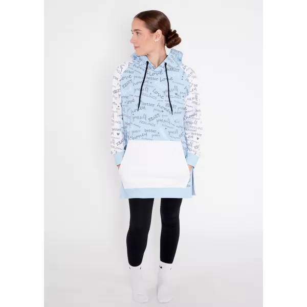  Dámska prémiová funkčná mikina ALTISPORT VOJ/ALW067MI03 BABY BLUE 