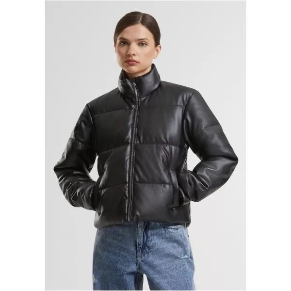  Dámska bunda URBAN CLASSICS TB7073 ČIERNY 