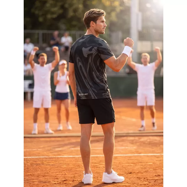  Prémiové pánske funkčné tričko ALTISPORT VOJ/ALM072TR01 ČIERNA 