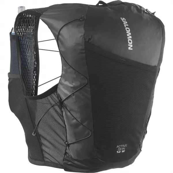  Dámsky ruksak SALOMON ACTIVE SKIN 12 WOMEN SET LC2178600 ČIERNA/KOVOVÁ 